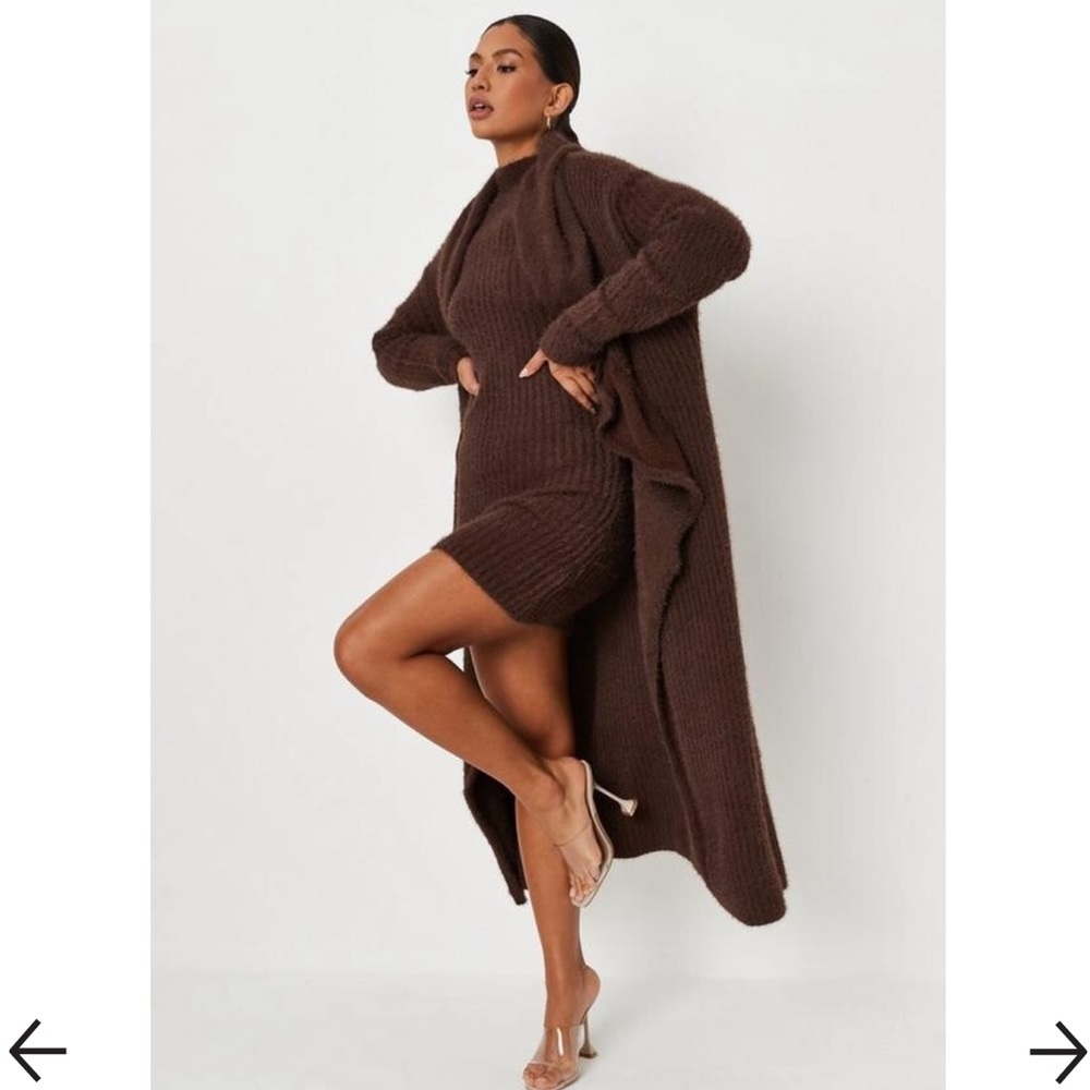 NWT | Carli Bybel x Missguided | Waterfall Cardigan | Sz 2